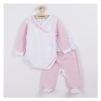 2-Piece Infant Set New Baby Polka Dot II White and Pink, size 62 (3-6m)