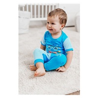 Baby T-shirt with short sleeves and sweatpants New Baby Shark, size 62 (3-6m)