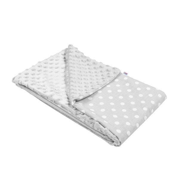 Baby blanket New Baby grey 80x102 cm