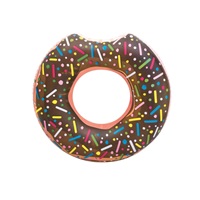 Kids big inflatable ring Bestway DONUT 107cm brown