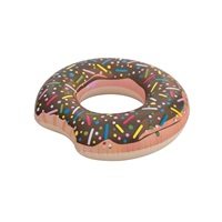 Kids big inflatable ring Bestway DONUT 107cm brown