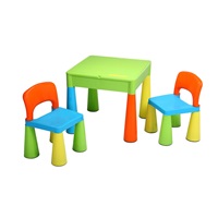 Children's table and two chairs NEW BABY multi color