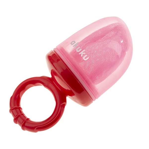 Baby feeding net for food Akuku pink 1 pc