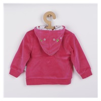 Semiskirt with hood dark pink, size 74 (6-9m)