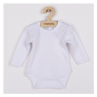 Long sleeve body New Baby - white, size 50