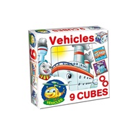 Folding picture cubes Vehicles
