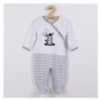 Baby cotton jumpsuit New Baby Zebra exclusive, size 74 (6-9m)
