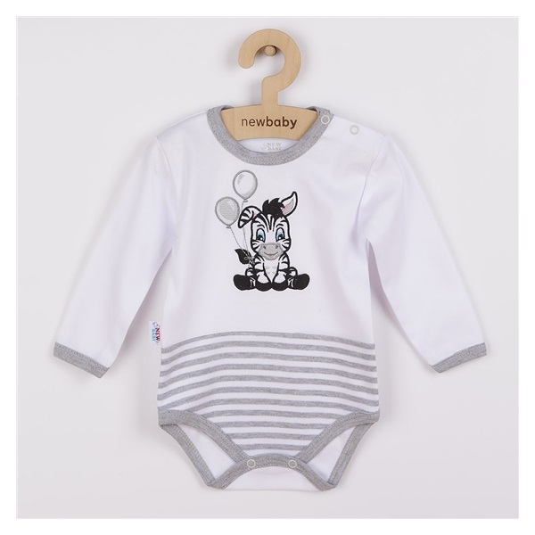 Baby Cotton Body New Baby Zebra exclusive, size 80 (9-12m)