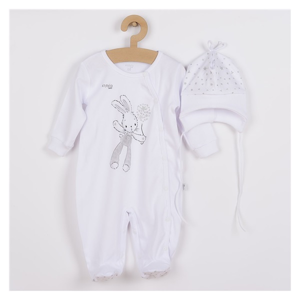 Infant jumpsuit with cap Koala Rabbit, size 68 (4-6m)