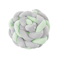 Mantinel for crib Belisima grey mint