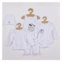 4-dílná kojenecká souprava Koala Moon bílá