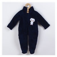 New Baby Penguin Winter Jumpsuit dark blue, size 62 (3-6m)