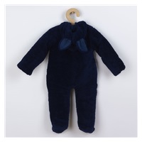 New Baby Penguin Winter Jumpsuit dark blue, size 62 (3-6m)