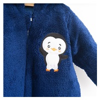 New Baby Penguin Winter Jumpsuit dark blue, size 68 (4-6m)