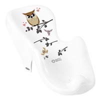Anti-slip bathing lounger Wise Owl white