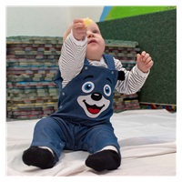 New Baby For Babies 2 Piece Infant Set Blue, size 68 (4-6m)