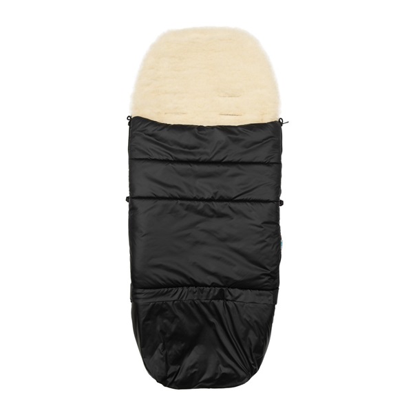 New Baby 3in1 baby fleece with sheep fleece black