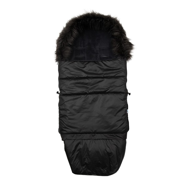New Baby 3in1 baby carrier with fur coat black