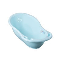 Anatomical bath tub 86 cm blue duck