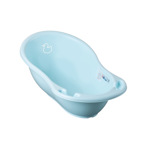 Anatomical bath tub 86 cm blue duck
