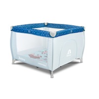Foldable playpen CARETERO Holiday blue