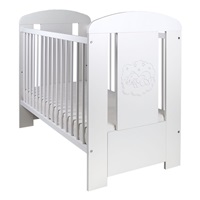 Drewex Medvídek COMFORT white cot / sofa