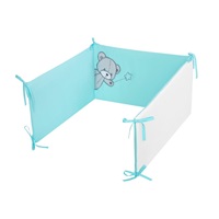3-piece bedding Belisima Teddy Bear 100/135 turquoise