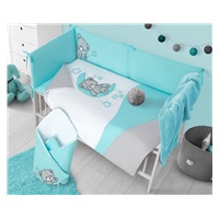 5-piece bedding Belisima Teddy Bear 90/120 turquoise