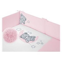 5-piece bedding Belisima Teddy Bear 90/120 pink