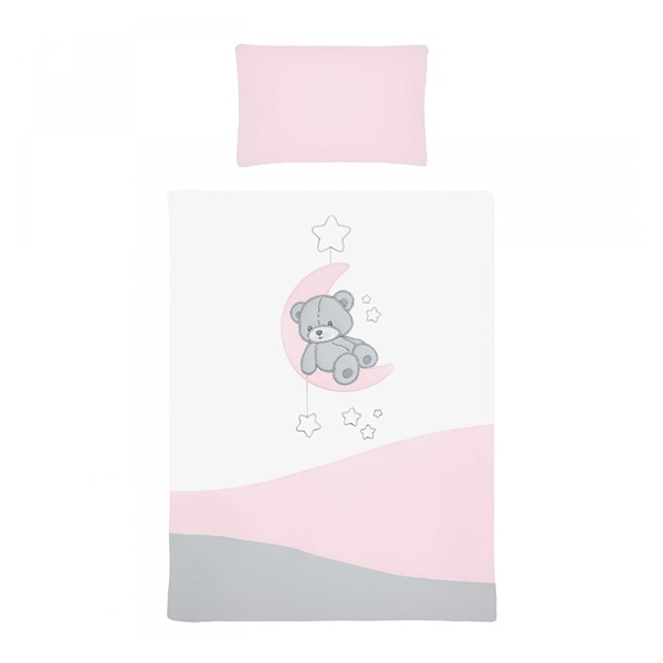 6-piece bedding Belisima Teddy Bear 100/135 pink