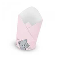 Wrap with reinforcement Belisima Teddy Bear pink