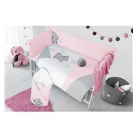 Wrap with reinforcement Belisima Teddy Bear pink