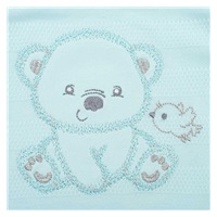 New Baby Sweet Bear Maternity Baby Set Blue, size 62 (3-6m)