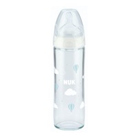 NUK New Classic 240 ml white glass baby bottle