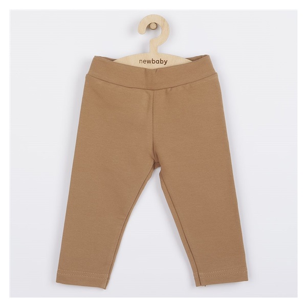 Baby Cotton Leggings New Baby Leggings Brown, size 74 (6-9m)
