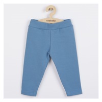 Baby cotton leggings New Baby blue, size 80 (9-12m)