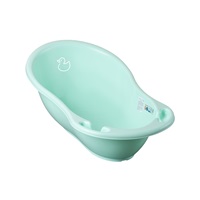 Anatomical bathtub 86 cm duck green
