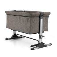 Milly Mally Side by Side cot pink