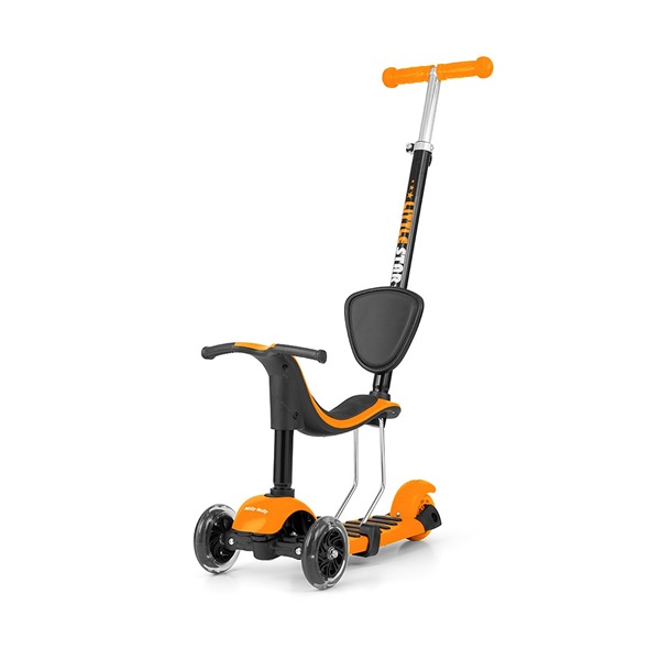 Baby scooter Milly Mally Little Star orange