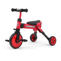 Baby tricycle 2in1 Milly Mally Grande red