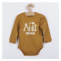 Baby long sleeve body Koala Repair oldgold, size 80 (9-12m)