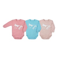 Baby body with long sleeves Koala Dragonfly turquoise, size 74 (6-9m)