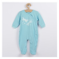 Baby cotton jumpsuit Koala Dragonfly turquoise, size 56 (0-3m)