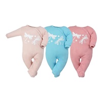 Baby cotton jumpsuit Koala Dragonfly turquoise, size 56 (0-3m)
