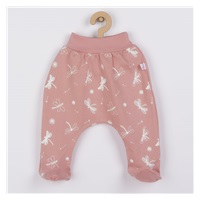 Baby cotton half-socks Koala Dragonfly pink, size 68 (4-6m)
