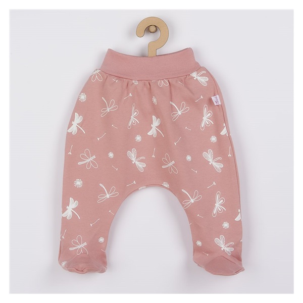 Baby cotton half-socks Koala Dragonfly pink, size 68 (4-6m)