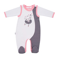 2 Piece Cotton Set New Baby Ballerina, size 74 (6-9m)