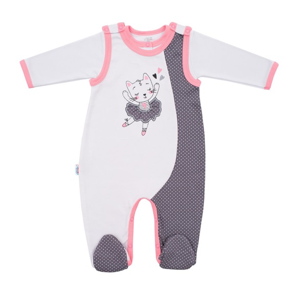 2 Piece Cotton Set New Baby Ballerina, size 74 (6-9m)