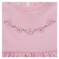 New Baby Summer dress with short sleeves, size 68 (4-6m)