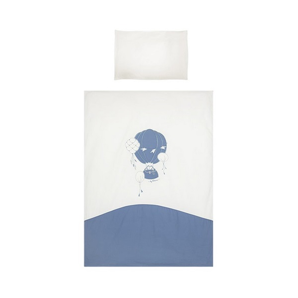 2-piece bed linen Belisima Ballons 100/135 blue